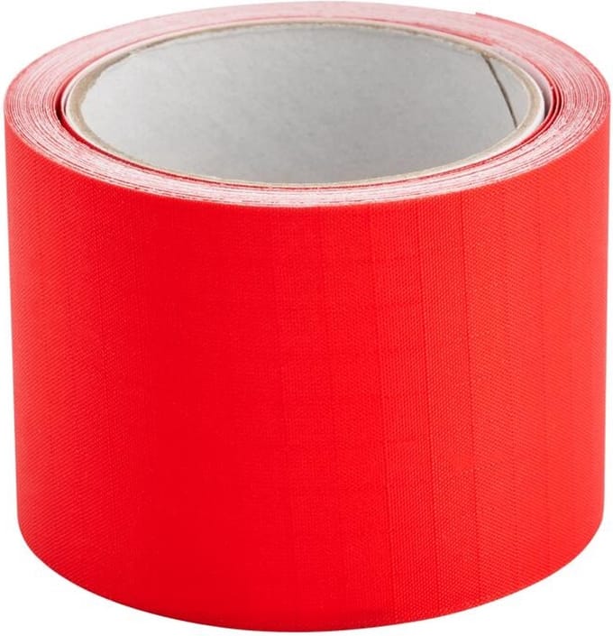 Seilflechter - Spinnaker Tape - 50mm x 4,5m - Maat: Rood