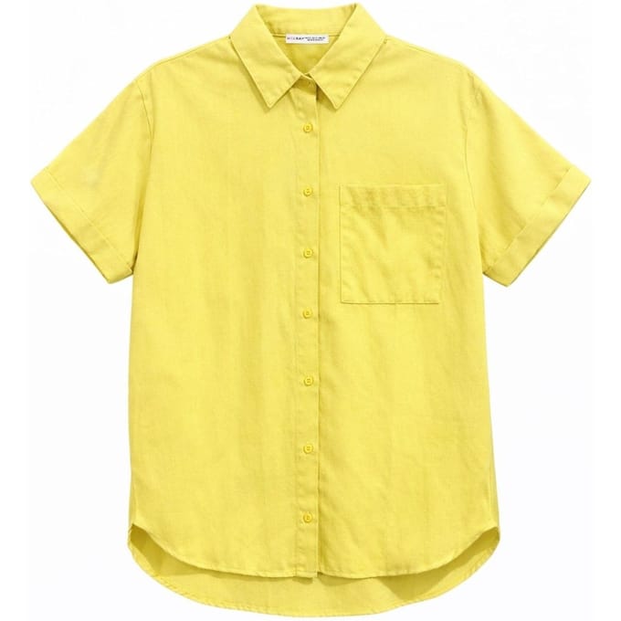 Korte Mouwen Shirt met Zakken