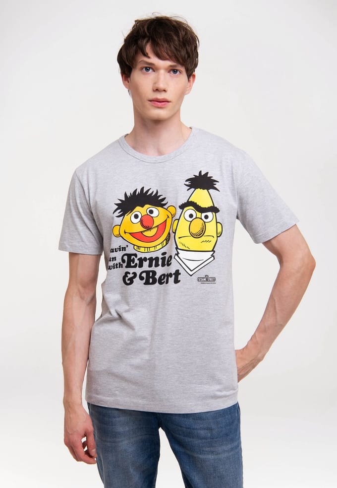 Logoshirt T-Shirt Ernie & Bert - Havin`Fun