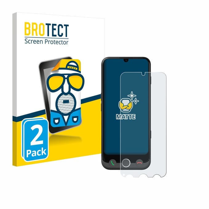 BROTECT - Screenprotector voor Doro Aurora A30 - Folie Beschermfolie matte 2 Stuks