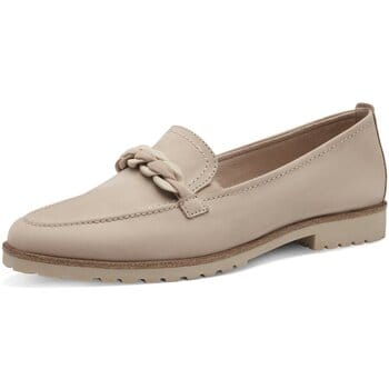 Tamaris Instappers taupe Leer - Maat 37