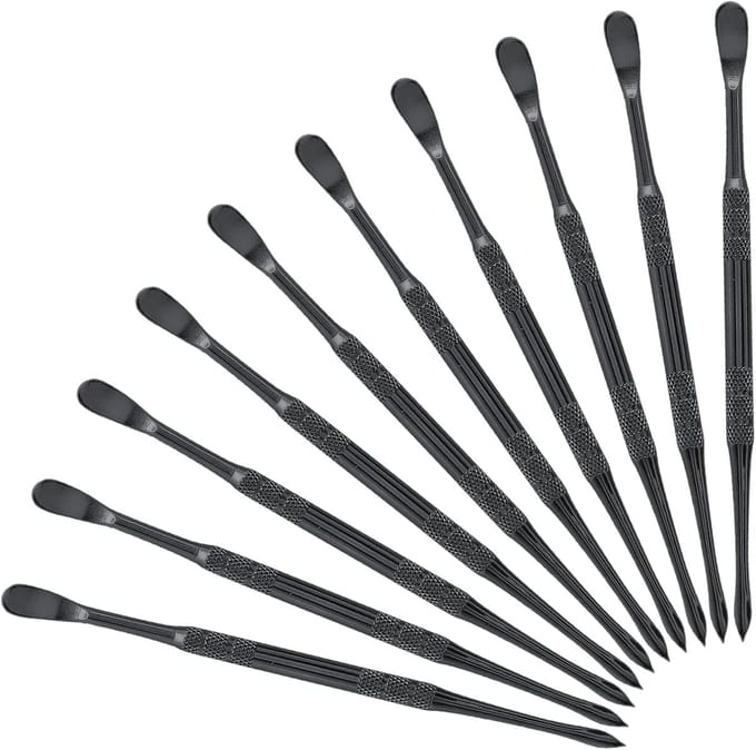 Wax Carving Tools - Sculptuur Set - Sieraden Maken - Dubbelzijdig Ontwerp - 117 cm Lengte - Zwart