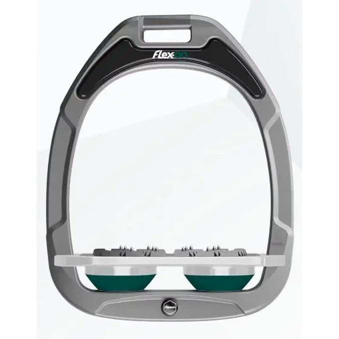 Platte Ultra Grip Aluminium/Grijs/Groen Flex-On Green Composite