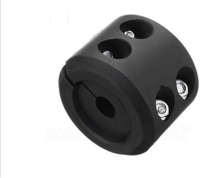 Lierkabel Haakstopper - Winch Accessoire - Bescherming Lier - Schokabsorberend Rubber - 2 5/8" Breed - Zwart