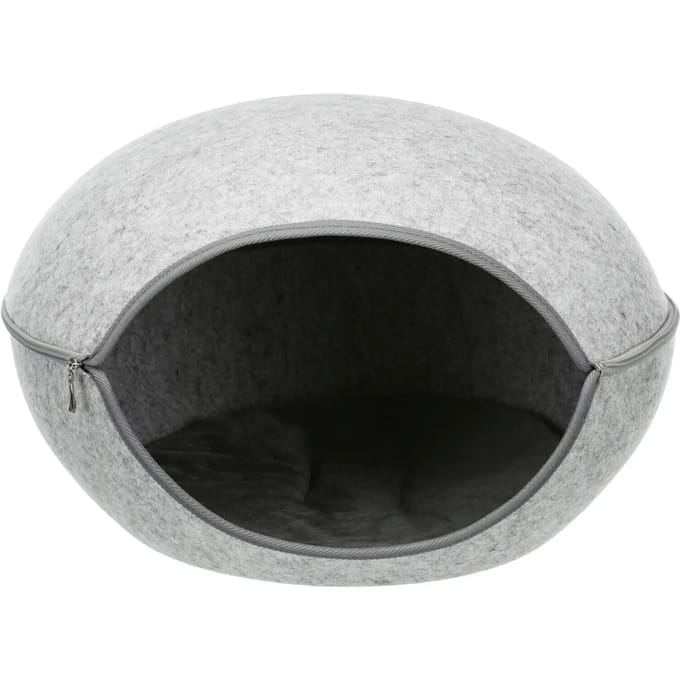 Trixie - Kattenmand - Relax Iglo Luna - Lichtgrijs - 44X38X26 CM