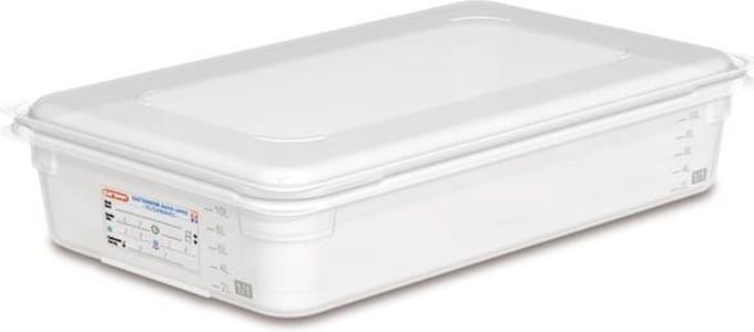 Araven Food Tray Diep M.deksel Gn1-1 13l 53x32,