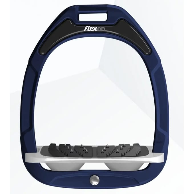 Verstelbare stijgbeugels Grip Marine/Grijs/Wit Flex-On Green Composite