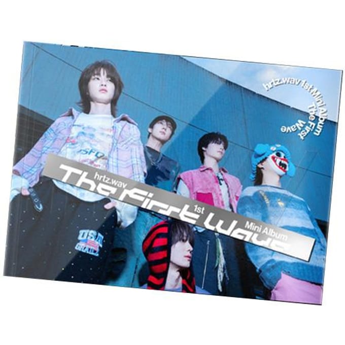 [PRÉCOMMANDE] hrtz.wav – 1er Mini Album The First Wave version wav 2PCS gray