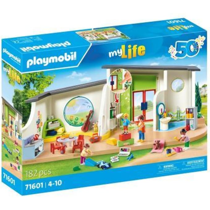 PLAYMOBIL 71601 PROMO 50YR Kinderdagverblijf de Regenboog Bouwsets