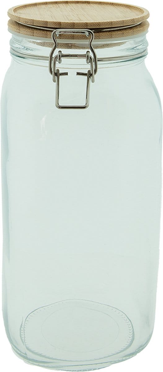 Clayre & Eef Voorraadpot 2100 ml Glas Voorraadbus