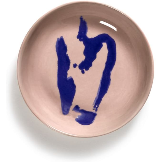 Serax Feast Schaal middel - Set - pink / pfeper blauw