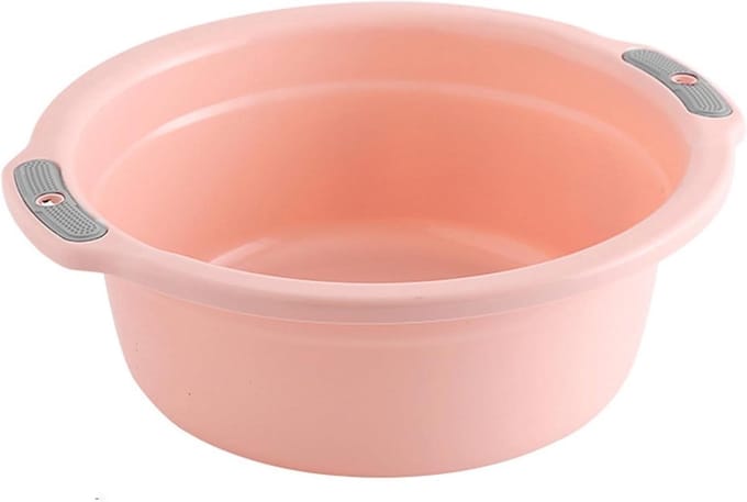 Wastafel - Wasbak - Afwas en Was - Verdikt Plastic - 355 cm - Wit