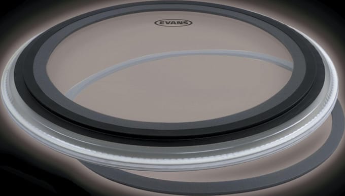 Evans EMAD Clear 20", BD20EMAD, basDrum Batter - Bass drumvel