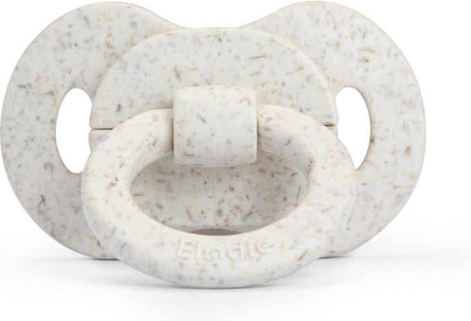 Elodie Mini Bamboe Fopspeen - Fopspeen - Fopspeen 0-6 md - Silicone - Vanilla White
