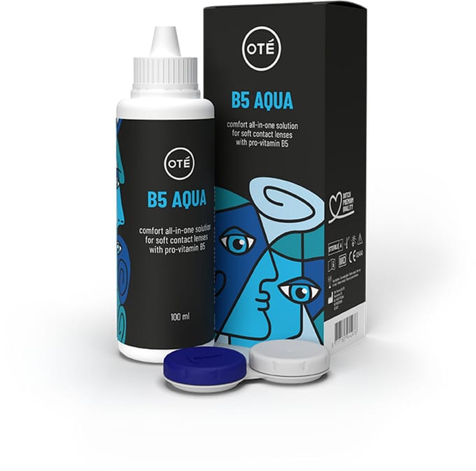 Oté B5 Aqua - 100ml - lenzenvloeistof - flightpack