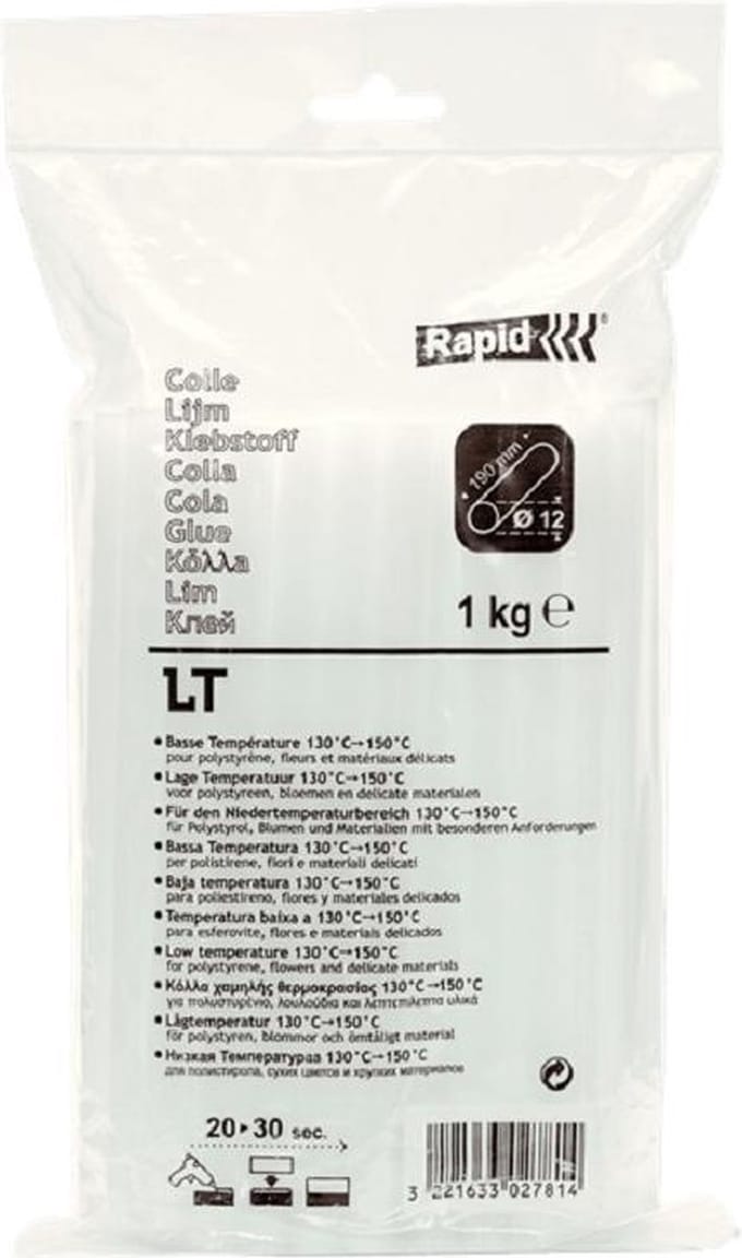 Rapid - Lijm Lt        12X190Mm Lage Temp - 40302781