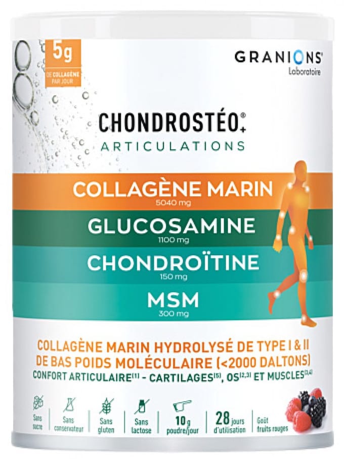 Granions Chondrostéo Collagène Marin Poeder 280 g