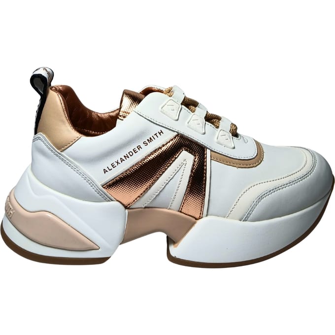 Damesschoenen Alexander Smith Marble vrouw wit koper
