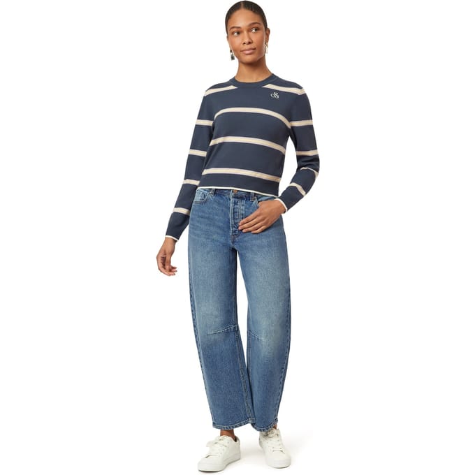 Scotch & Soda Crop Pullover Big Dipper Stripe Taglia: M | Maglie a manica lunga Outlet | Donna
