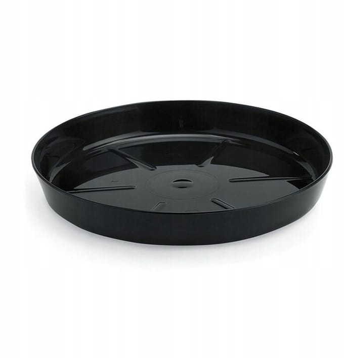 Lamela Onderschotel Pot Nr. 3 Zwarte Glans 14,5 cm