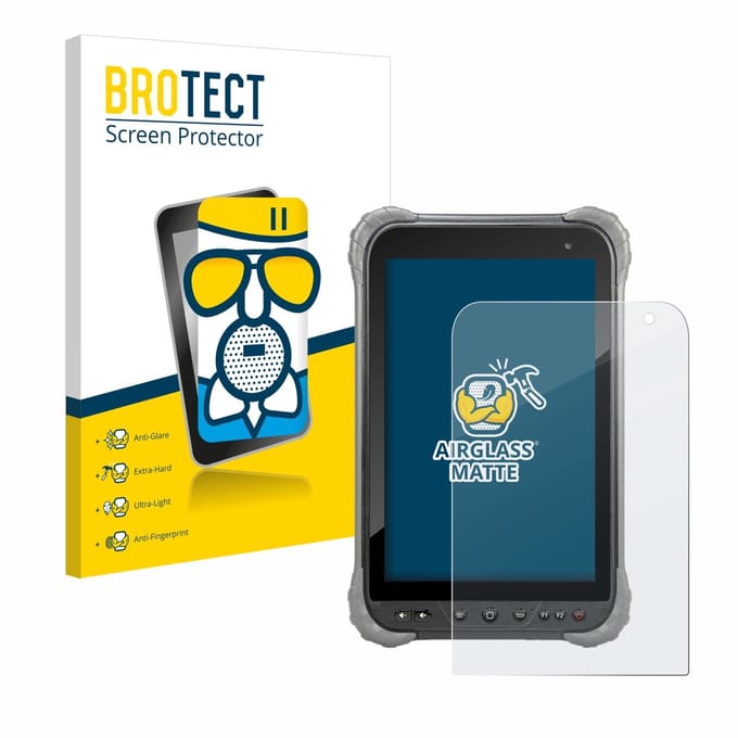BROTECT - Screenprotector voor Juniper Systems Cedar CT8X2 - Folie Beschermfolie Beschermglas matte