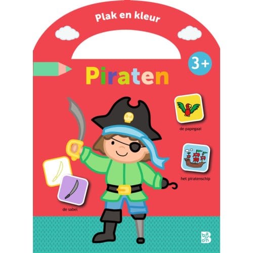 Piraten / 3+ - Plak En Kleur