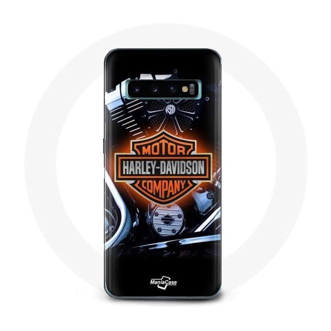 Coque pour Samsung Galaxy S10 Plus Harley Davidson Compagnie automobile logo