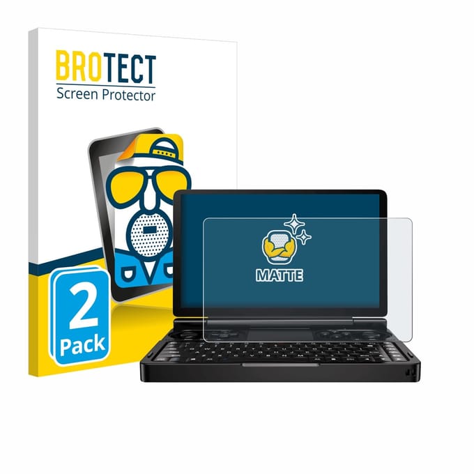 BROTECT - Screenprotector voor GPD Win Mini (2024) - Folie Beschermfolie matte 2 Stuks