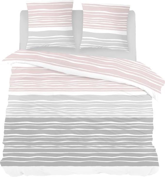 Snoozing Rita - Dekbedovertrek - Lits-jumeaux - 260x200/220 cm - Rose