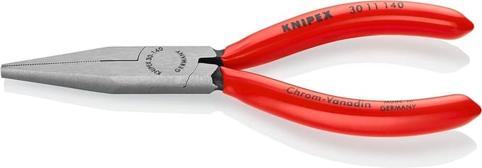 Langbektang - Puntkniptang - Precisiewerk - Extreem belastbaar - 140 mm - Rood Geel