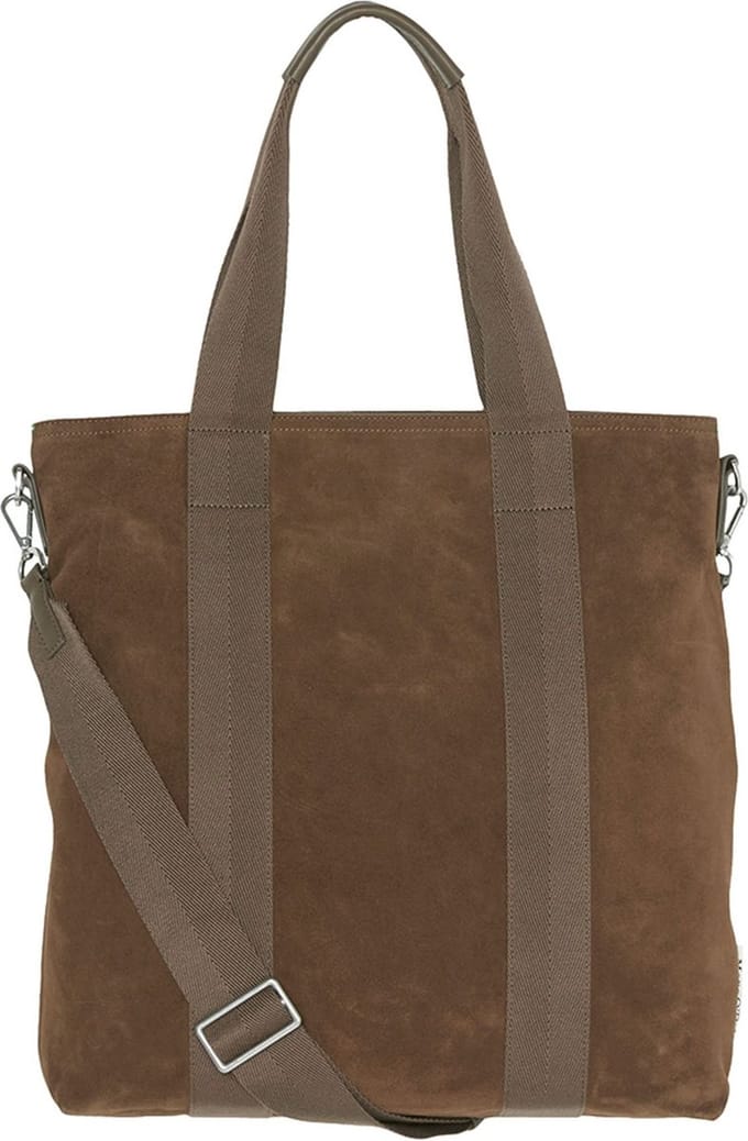 Marc O'Polo Schoudertas met laptopvak Shopper Nutshell Bruine