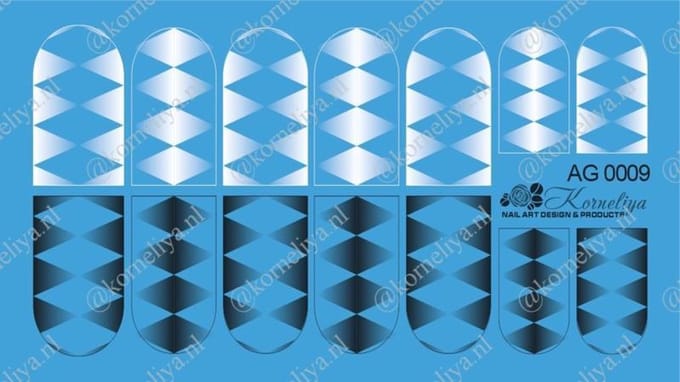 Korneliya Airbrush Waterdecal AG 0009 combi