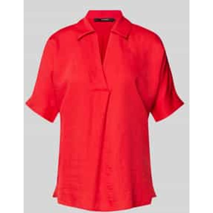 Blouseshirt met platte kraag, model 'Zerike'