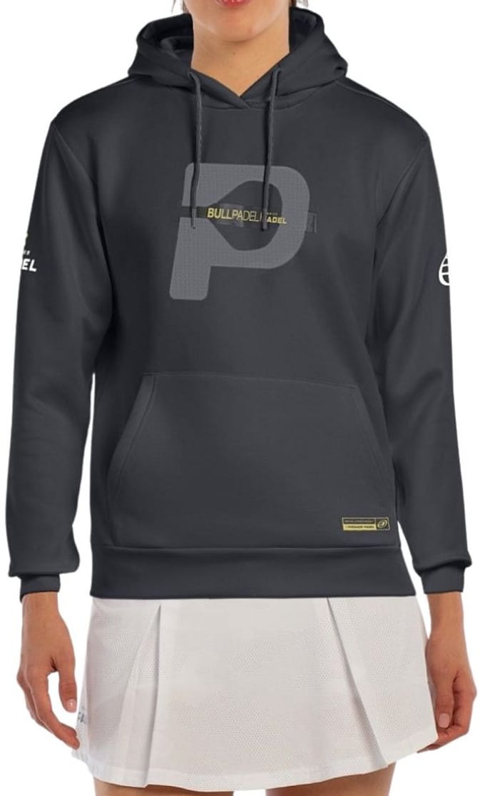 Bullpadel Hoodie Aerea Dames Carbon