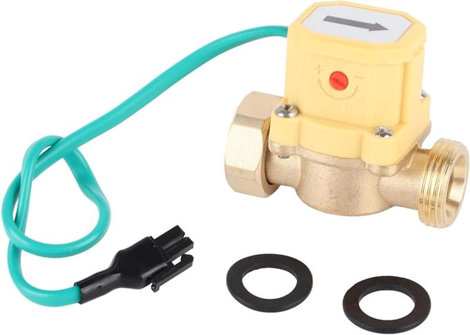 Automatische Drukschakelaar - Regensensor - Waterpompen Sturen - Instelbare Bediening - 4-draads - Zwart
