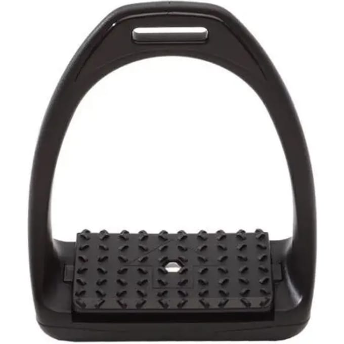 Kavalkade - Stijgbeugels - Reflex - Wijd - One Size - Zwart