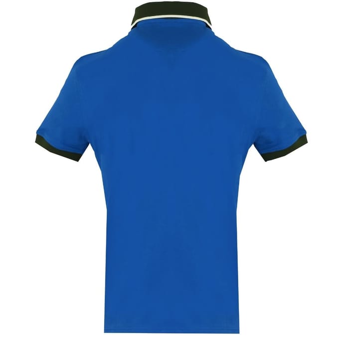 North Sails Contrast Collar Blue Polo