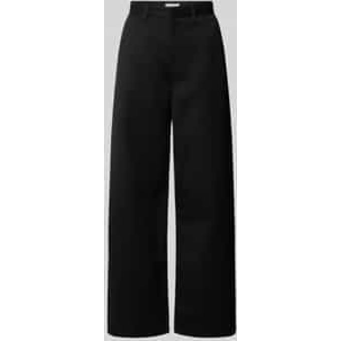 straight fit broek met ritssluiting model 'Omak'