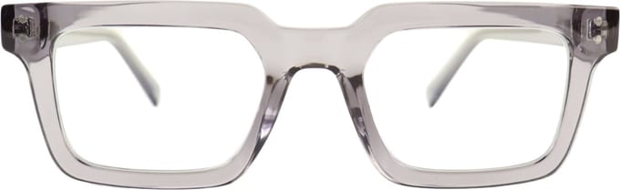 Montour Blauw Licht Bril - Zonder Sterkte - BLAKE - Vierkant Model - Grijs - Computerbril - Blue Light Glasses