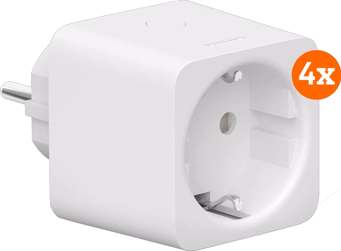 Philips Hue Smart Plug 4-Pack
