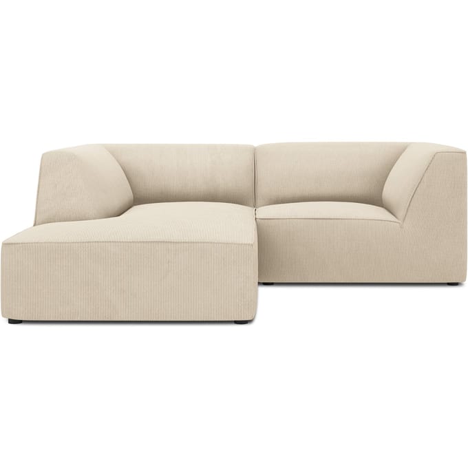 Hoekbank Sao ribstof links | Windsor & Co