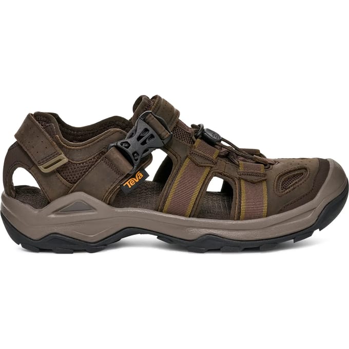 Teva M OMNIUM 2 Leren Heren Sandalen - TURKISH COFFEE