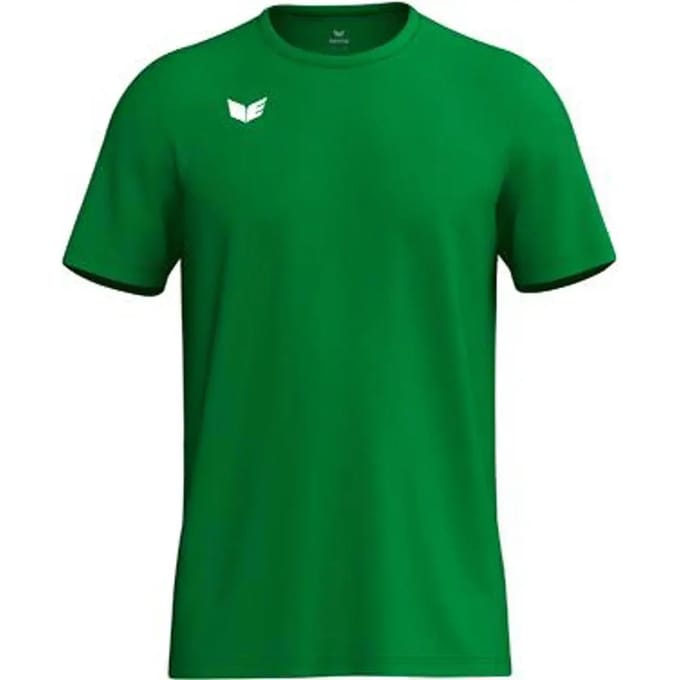 Erima Intro Functioneel T-Shirt Heren - Smaragd | Maat: M