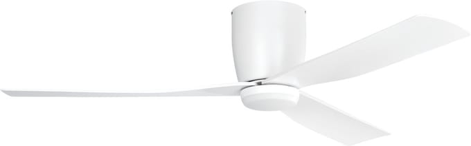EGLO Lerici Plafondlamp met ventilator - 132cm - DC-energy saving - Wit - Dimbaar