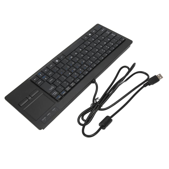 Industrieel Toetsenbord Touchpad Bedrade Verbinding X Schaarvoet Plug and Play IPC Toetsenbord voor