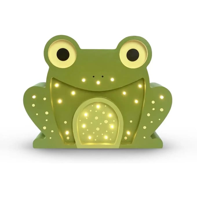 Handgemaakte lamp Peekaboo Frog