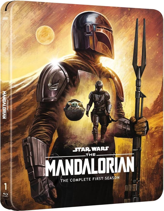 The Mandalorian Seizoen 1 - 4K UHD + blu-ray - Steelbook - Import zonder NL