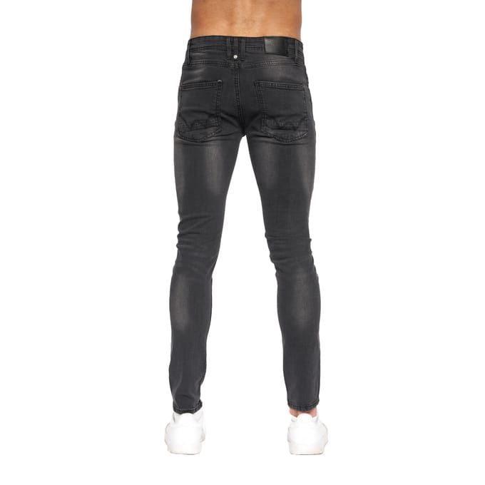 Duck and Cover Heren Maylead Slim Jeans (Zwart)