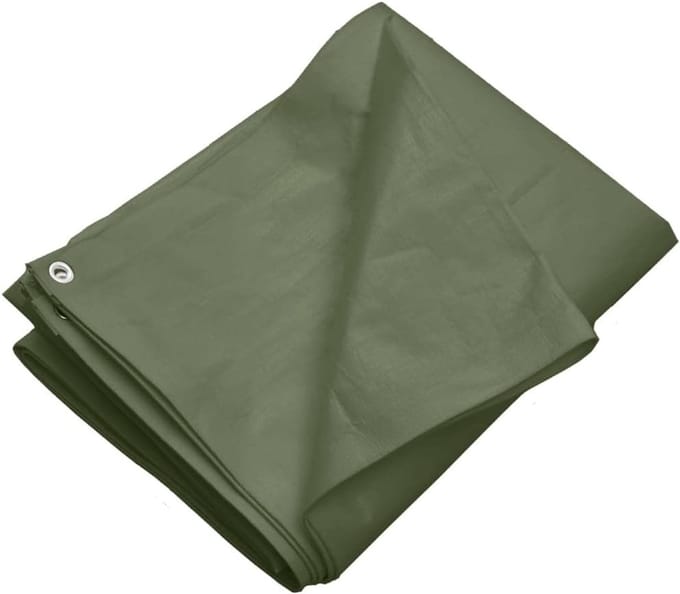 Zeil - Afdekzeil - Tuin Beschermen - Waterdicht HDPE - 4x5 m - Groen