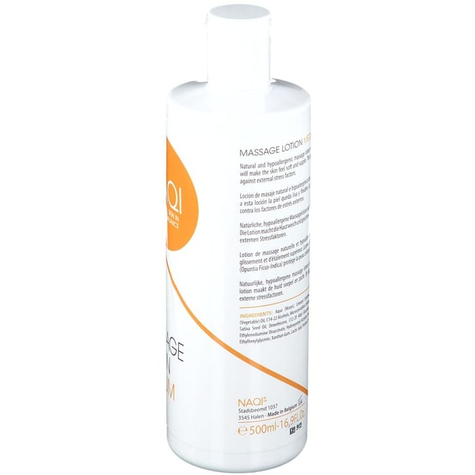NAQI® Massage Lotion Medium 500 ml - Paraffine vrij - Hydraterend